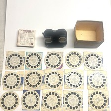 Sawyers View Master Lot - Alice Wonderland Aladdin Rudolph Christmas Story Hanse