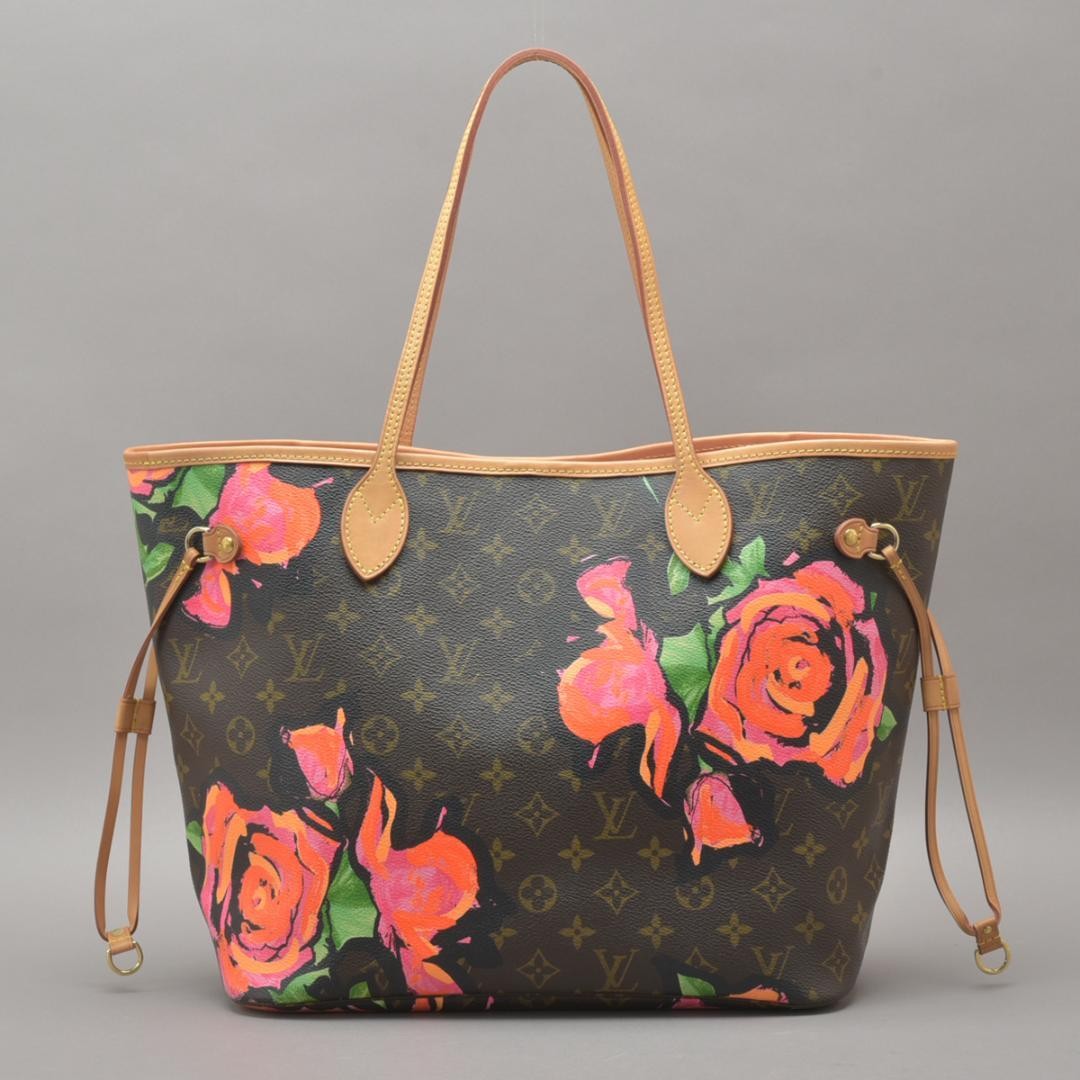 LOUIS VUITTON Tote Bag Neverfull MM M48613 Monogram Rose Stephen