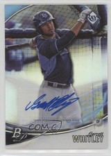 2016 Bowman Platinum Top Prospects Auto Garrett Whitley #TPA-GW Auto a2v