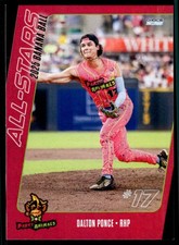 2025 Dalton Ponce Choice Rookie Card Savannah Bananas All-Stars Banana Ball