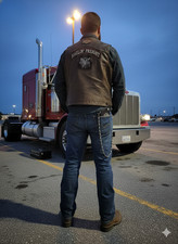 OG Wallet Chain Stainless Steel Biker Chain Trucker Gray Two Tone Leash 3 Length