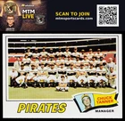 1977 Topps #354 Pittsburgh Pirates / Chuck Tanner