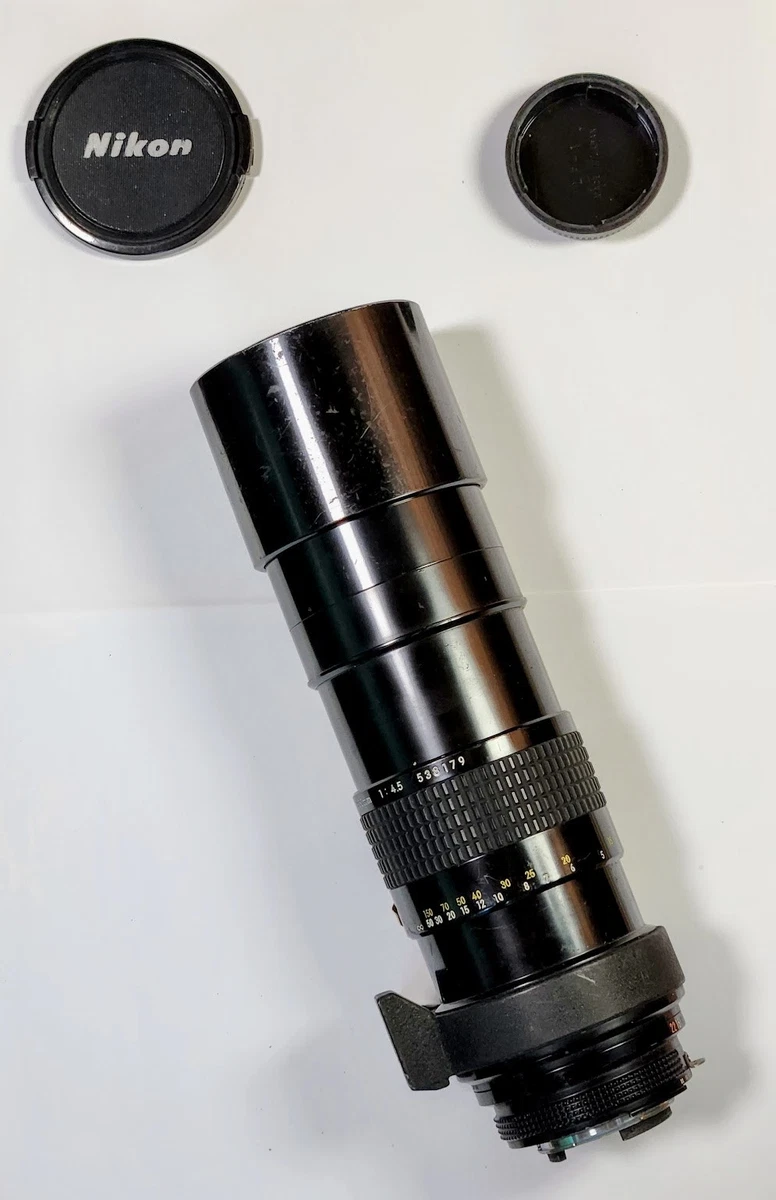 Nikon NIKKOR f/4.5 Camera Lenses 300mm Focal for sale | eBay