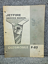 Oem Factory Oldsmobile 1962 Jetfire F-85 Service Manual