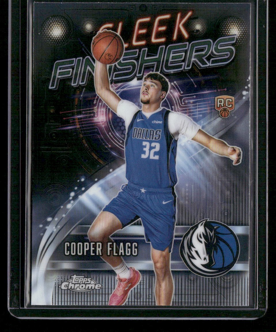 2025-26 Topps Chrome #SF-21 Cooper Flagg Sleek Finishers