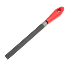 Nicholson 8 In. Double Cut Bastard Half round File with Handle