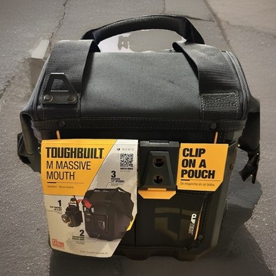 ToughBuilt  ClipTech 12'' Tool Bag Case M Massive Mouth