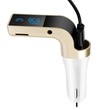 Car FM Transmitter Wireless Hands-free LED MP3 Player Radio Adapter USB Charger