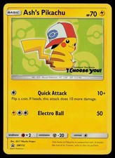 Ash's Pikachu SM112 - Pokemon Sun & Moon Promo (NM) on eBay
