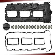 Valve Cover & Gasket & Cap for BMW N55 135i 335i 535i 640i 740i X3 X5 X6 3.0L