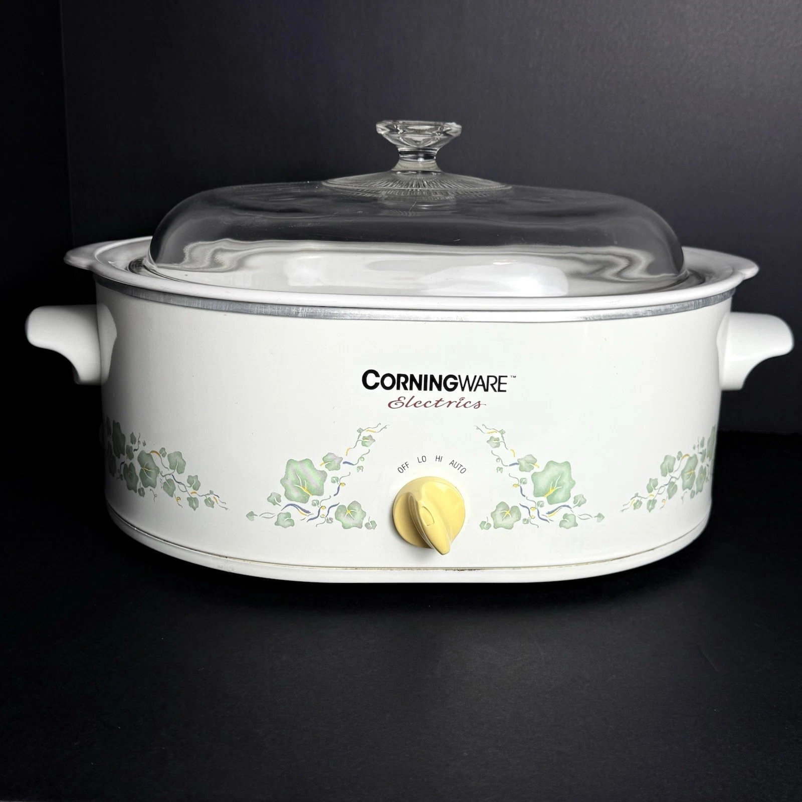 Vintage Corning Ware Electrics 6 qt Crock Pot Slow Cooker Callaway Tested