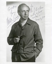 COMPOSER Morton Gould autograph, signed photo