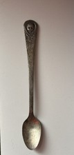 Vintage Oneida Stainless Gerber Baby Infant Feeding Spoon Lots of wear / patina