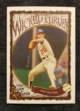 2025 Topps Allen & Ginter Wicked Curves #WC-36 Don Sutton