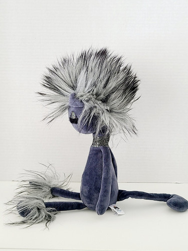 Jellycat Swellegant Kätzchen Katze elegant ausgefallen flauschig Glitzer Plüschtier Stofftier - Bild 3 von 5