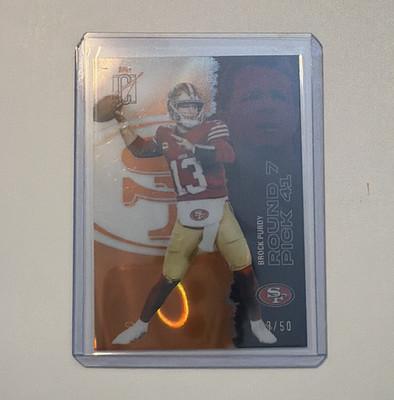 Topps 2025 Signature Class Brock Purdy 49ers  #48 /50