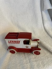 ERTL 1930 Model T Van Lennox Heating Die Cast Bank 1/25