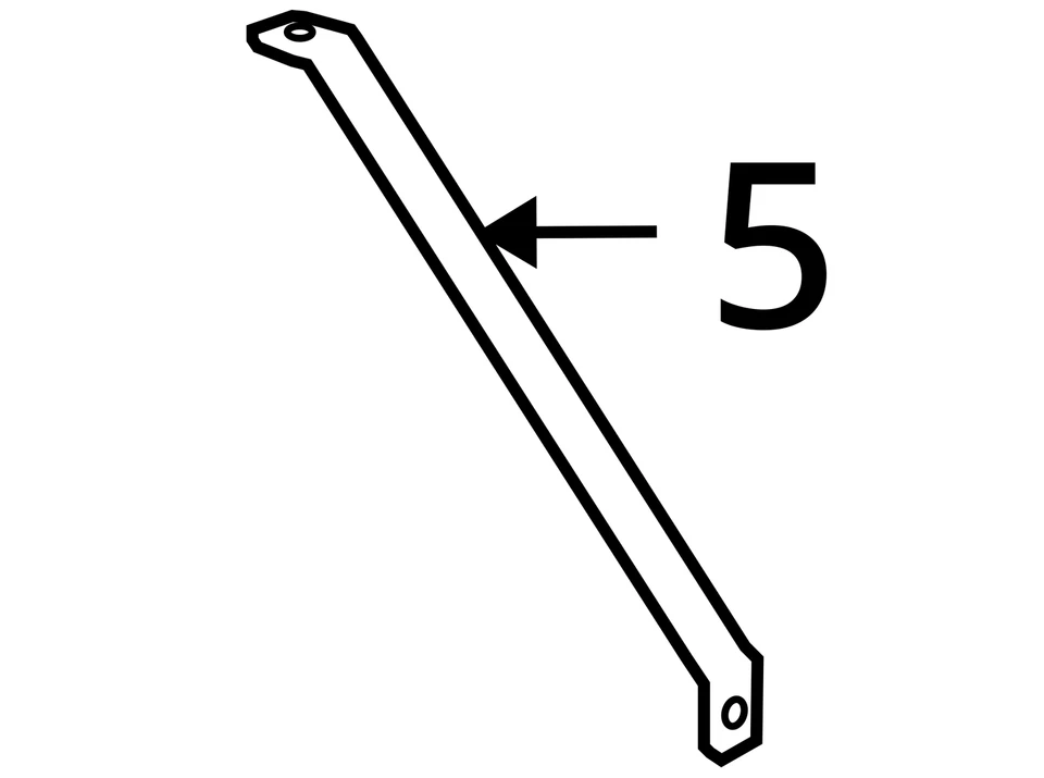 SE ADAPTA A PONTIAC SATURN SOLSTICE SKY BRACE 2006-2010 F/TNK SUPT 15776710 - NUEVO OEM Foto 3 de 3