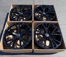 21 Audi Q8 Gloss Black Wheels Bbs Factory Oem Rims Set 4 59102 5 Trpl Spk