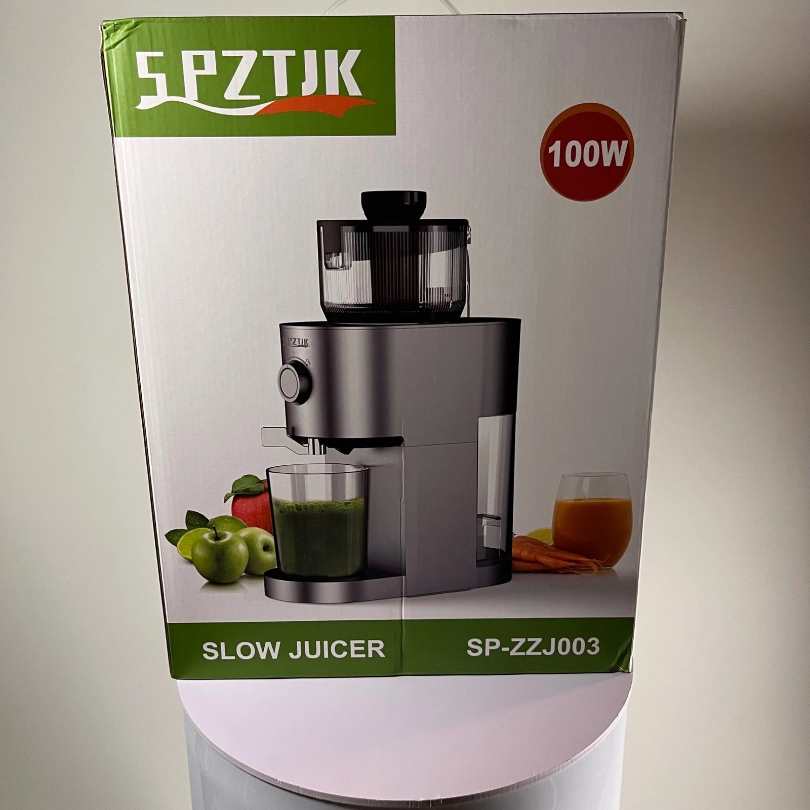 SPZTJK Slow Juicer SP-ZZJ003 100W Cold Press Masticating Machine
Opens in a new window or tab