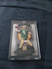 2017 Panini Pantheon Brett Favre Metal #35 Packers 1/ 50 Beautiful Card Bookend!