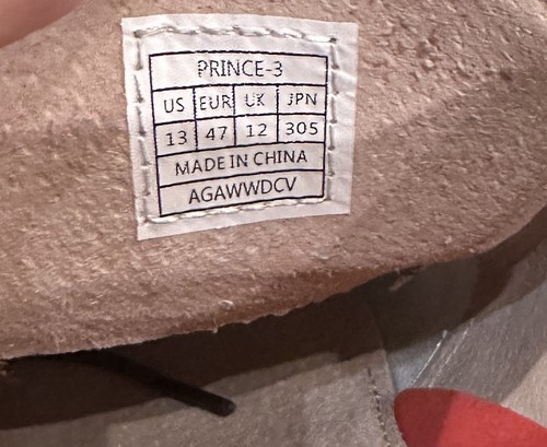 Zapatos Oxford de vestir de cuero marrón con punta de ala Bruno Marc Prince-3 para hombre talla 13 nuevos sin caja - Imagen 5 de 6