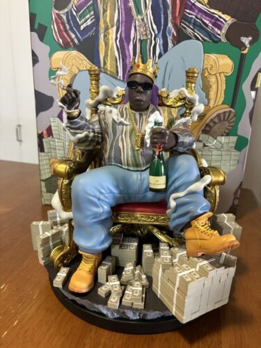 Concrete Jungle The Notorious B.I.G Collectible Statue Bad Boys New Limited - Picture 2 of 5
