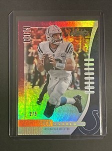 2019 Panini Absolute Football Purple Rain Andrew Luck #29
