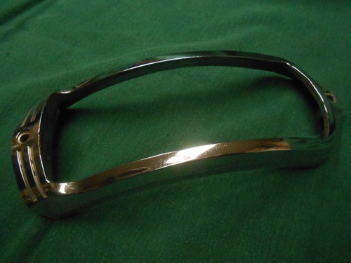 1941 CADILLAC CHROME TAIL LIGHT BEZELS - PAIR - Picture 5 of 7