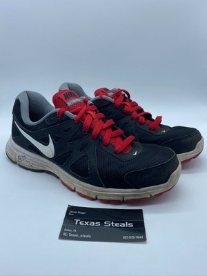 Nike Revolution 2 Black Red Ebay