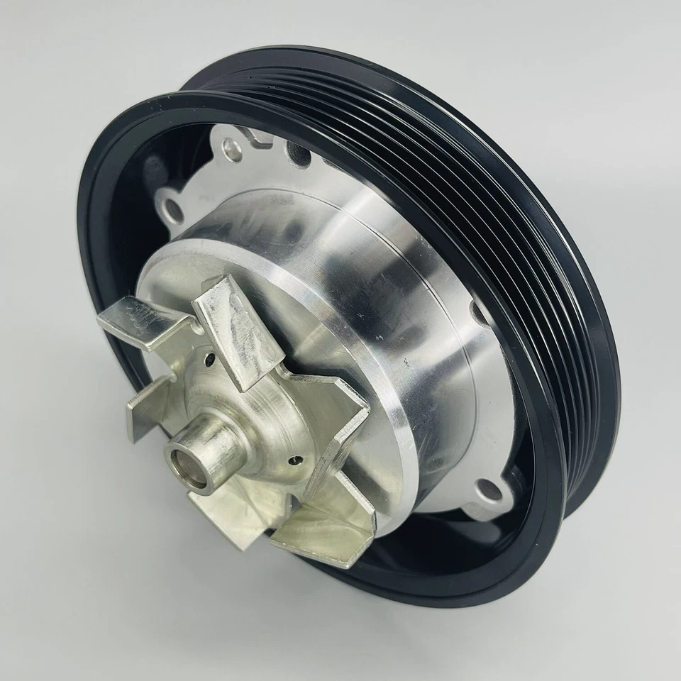 Bomba de agua del motor totalmente nueva con polea y junta para Chevrolet Corvette 14-19 V8 Foto 4 de 4