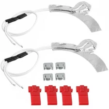 WR49X10173 GE Refrigerator Dispenser Water Tube Heater - 2 Pack