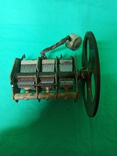 CONDENSATORE VARIABILE x Radio d'Epoca Valvole RICAMBIO Vintage Originale USATO