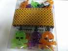 15cnt  SKULL LED Halloween Lights Orange Purple Green