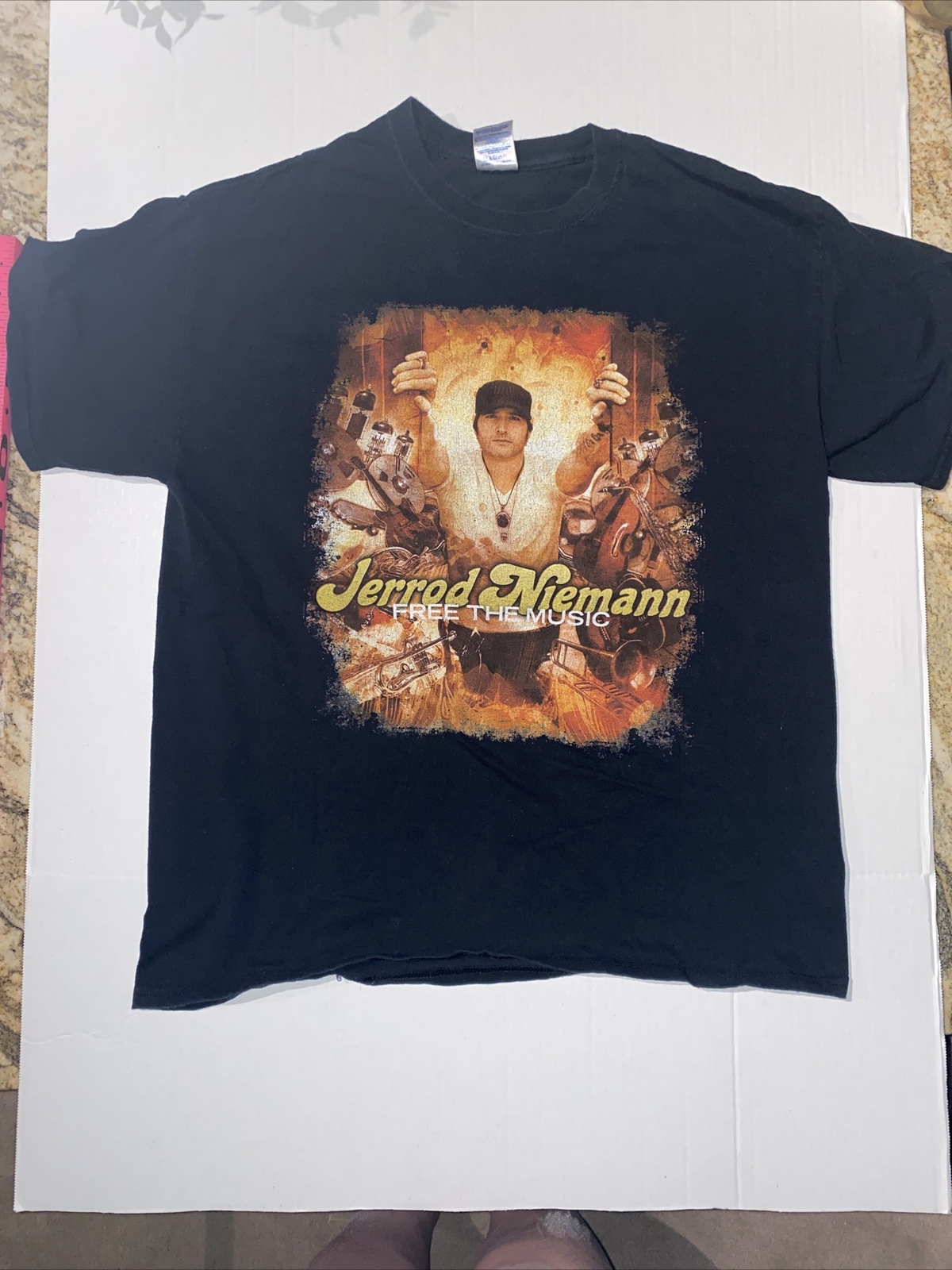 JERROD NIEMANN 2012 CONCERT SIZE LARGE TEE SHIRT NEW
