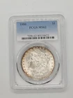 1880 MORGAN DOLLAR PCGS MS62 VAM 11A