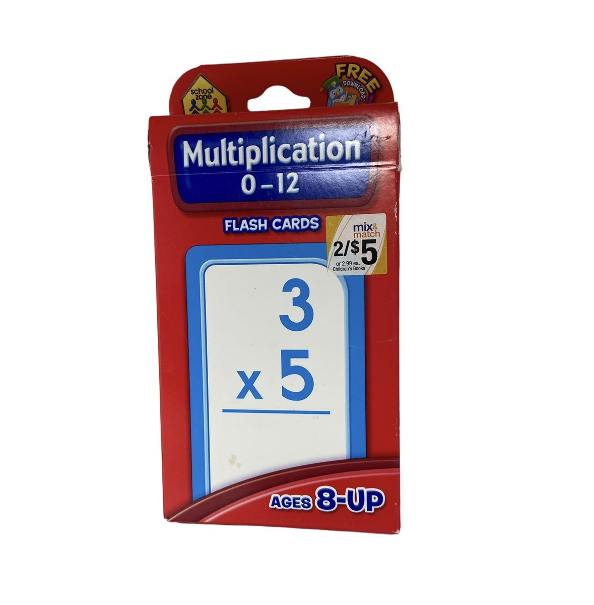 Multiplication Flash Cards 4th Grade