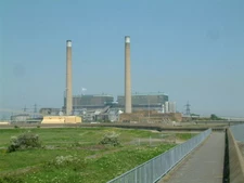 Photo 6x4 Tilbury Power Station Gravesend/TQ6574 The 1400Megawatt coal f c2008