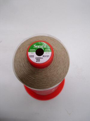 Serafil AMANN 20 Fb 1222  beige 2.500 Meter. jede Farbe und Stärke Lieferbar