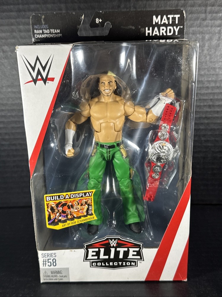 MATT HARDY WWE ELITE COLLECTION SERIES 58 MATTEL 6