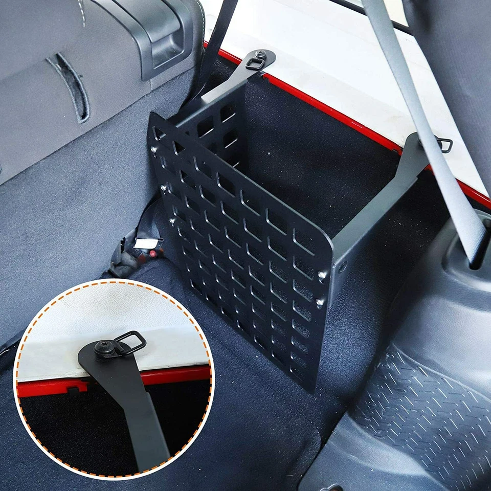 Trunk Rear Right Side Cargo Rack Shelf Storage Box for Jeep Wrangler JK 2007-18 - Image 3 of 4