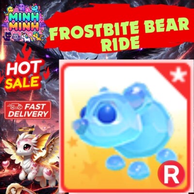    Frostbite Bear (Ride) Adopt M3e Pet Best Price & Fast Ship| Trusted Store!!
