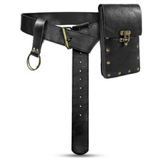 Renaissance Belt Pouch Waist Bag Steampunk Pouch Medieval Leather Belt Pouch ...