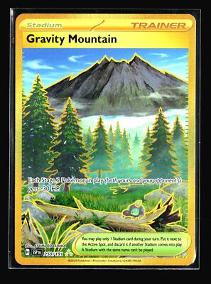 Gravity Mountain 2024 Surging Sparks #250/191 SSP Hyper Rare Gold Pokemon R2-878 | eBay Gravity Mountain 2024 Surging Sparks #250/191 SSP Hyper Rare Gold Pokemon R2-878 | eBay