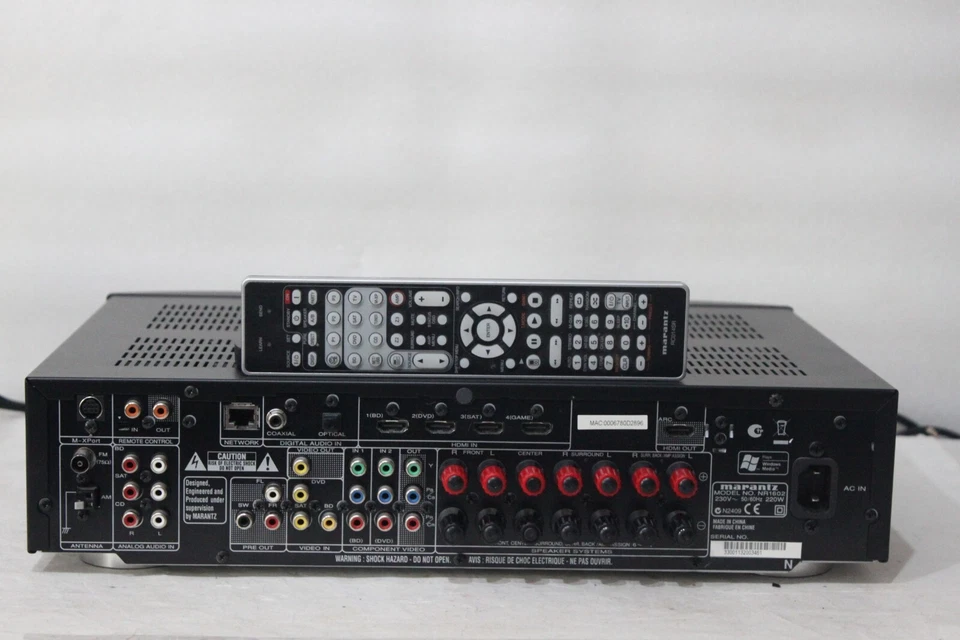 Sintoamplificatore Marantz NR1602 HDMI DTS HD MASTER AUDIO 7.1  3D ARC USB SLIM! - Immagine 3 di 4