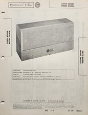 SAMS PHOTOFACT SERVICE MANUAL 270-3 DAVID BOGEN MODEL DO30A
