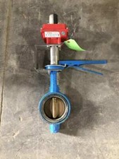 WATTS 4" Cast Iron Wafer Butterfly Valve w/ CF8M Disc 200PSI WOG