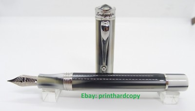 Montegrappa ボールペン Ducale Murano Sabbia Brand New Montegrappa Ducale Sabbia Fountain Pen Silver Trim. | eBay