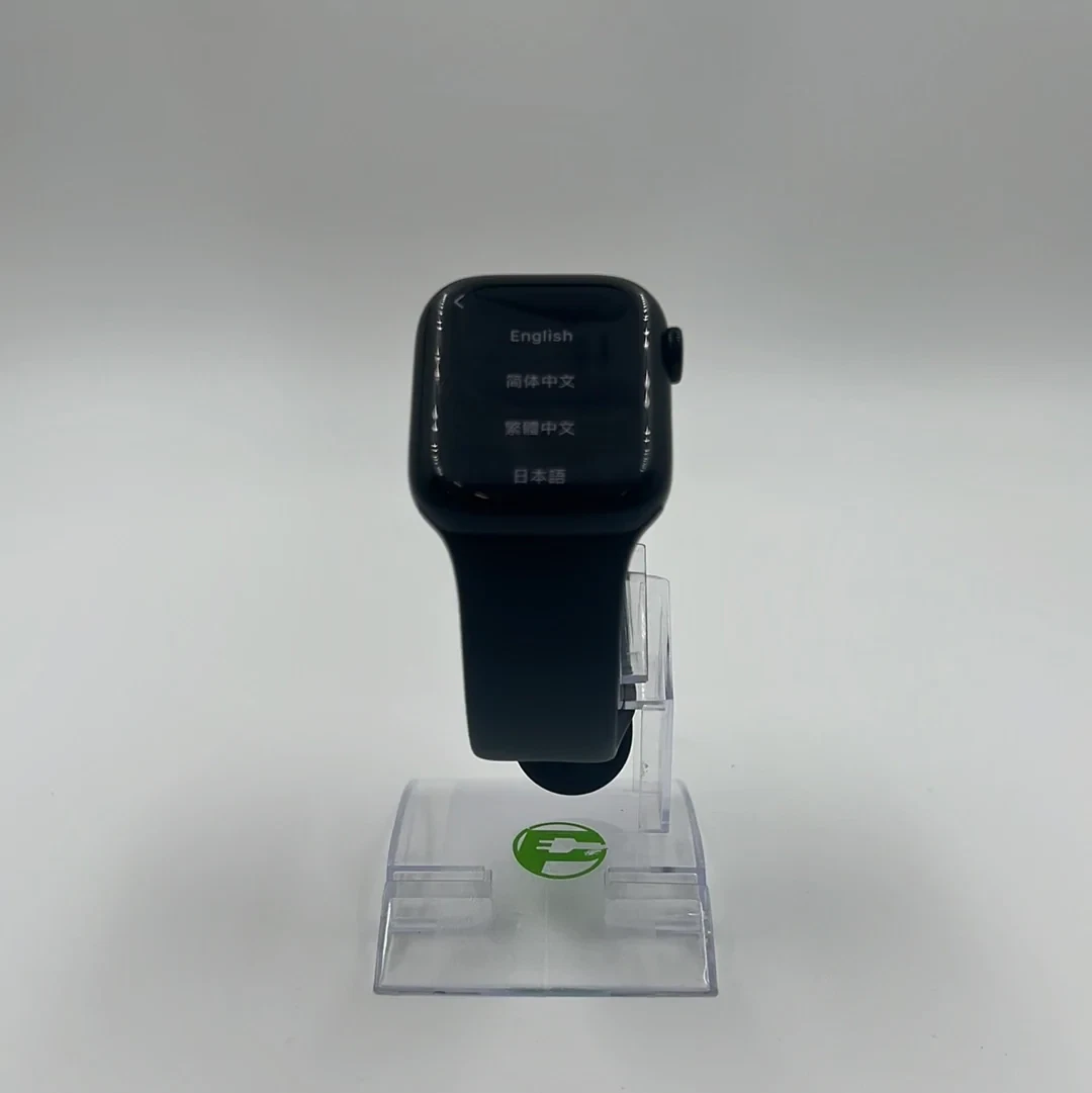 Factory Unlocked Apple Watch Series 8 41mm Midnight Aluminum with