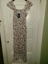 Womens Summer Ana-K-Anandas Hi-low Print Sun dress, NEW W/tags Sz XXL